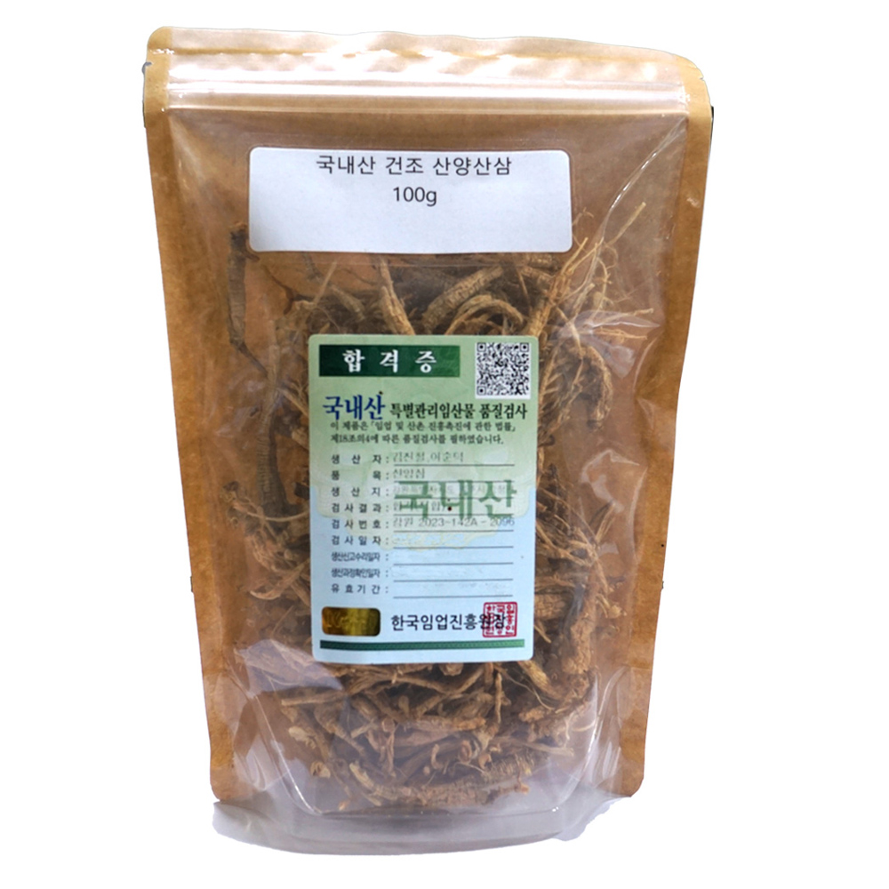청명 건조산양삼 / 국내산 (100g)