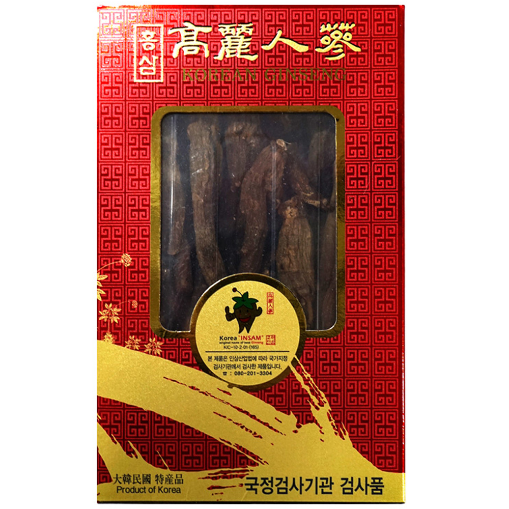 청명 홍삼 4년근 대편 / 국내산 (300g)