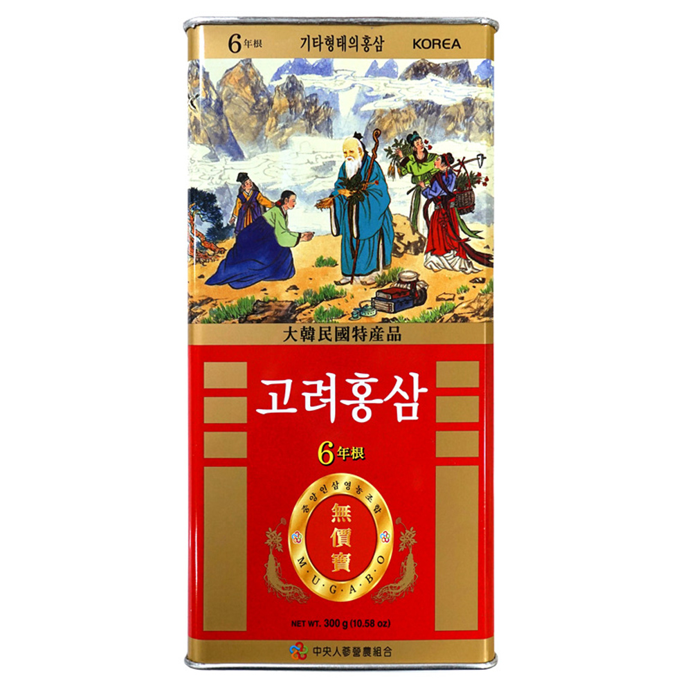 청명 홍삼 6년근 중편 / 국내산 (300g)