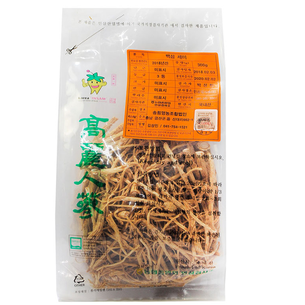 청명 인삼세미 / 국내산 (300g)